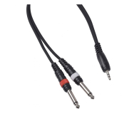 CABLE4ME jack 3,5 mm stereo 2x jack mono 6,3 mm 6m - 1590437 - zdjęcie 2